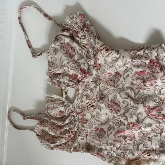 Montce Floral Print Women's One Piece - Picture 5 of 8